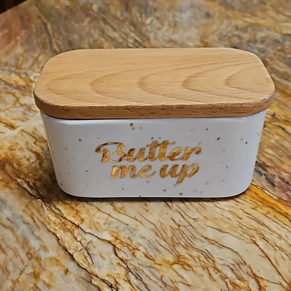 SWEESE Butter Me Up Large Butter Dish